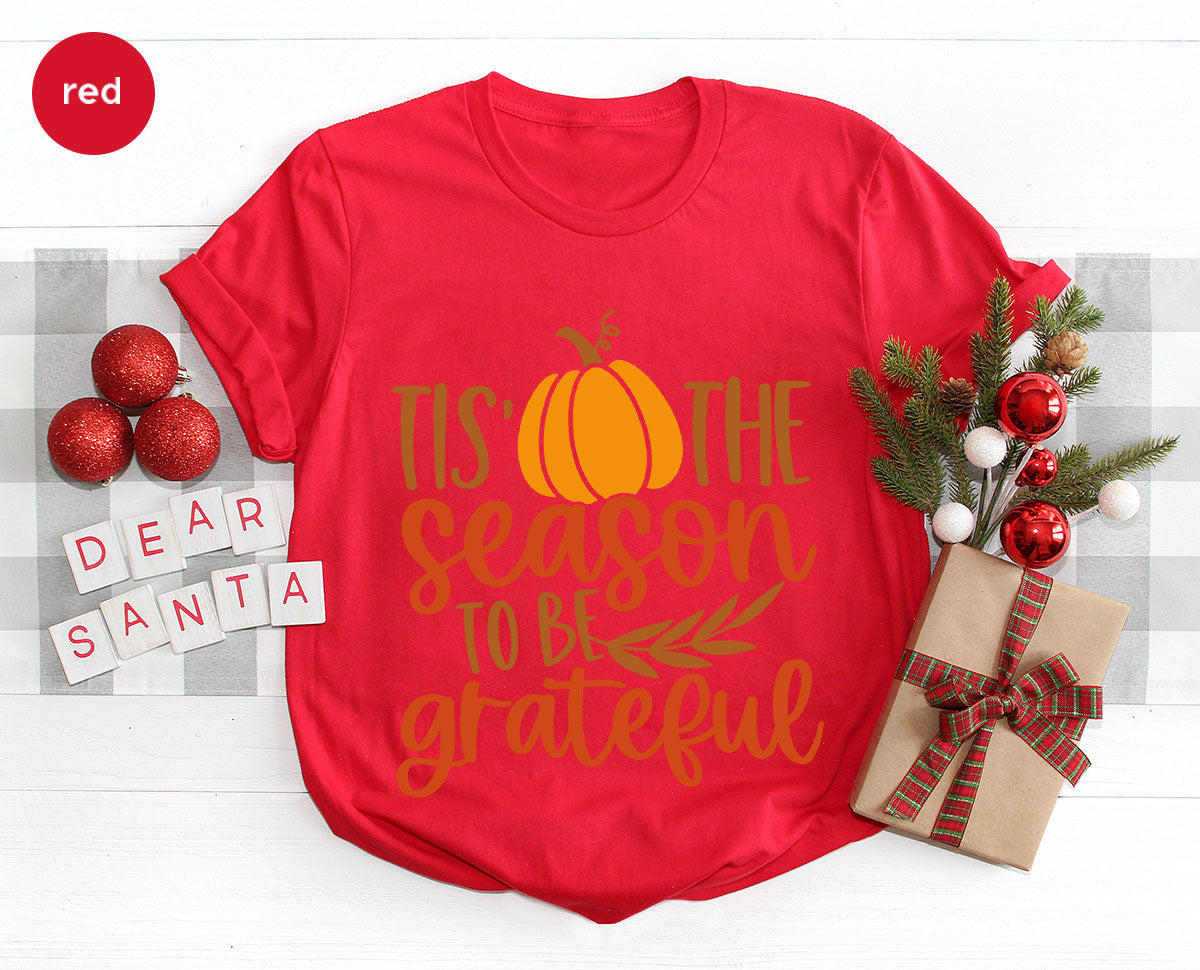 Fall T-Shirt, Autumn Crewneck Sweatshirt, Thanksgiving product image 109