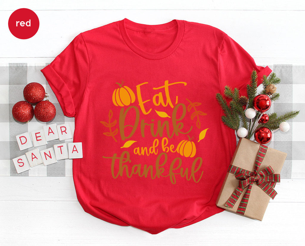 Cute Pumpkin T-Shirt, Fall Graphic Tees, Thankful Gifts product image 70