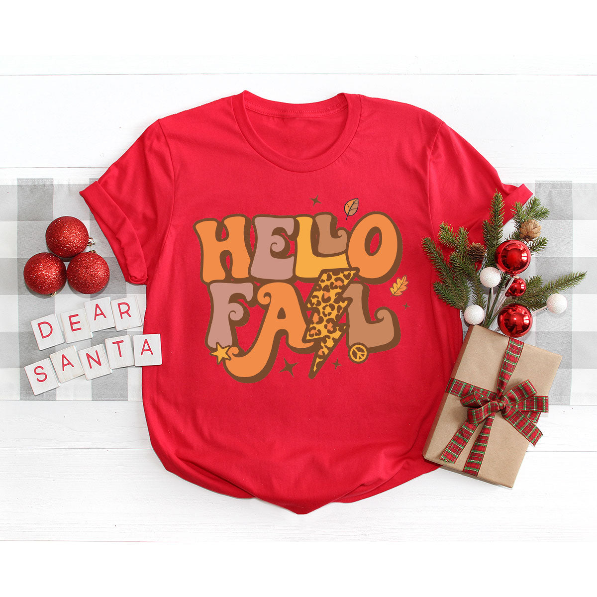 Hello Fall Shirt, Halloween T-Shirt, 2022 Hoodie, Long product image 34