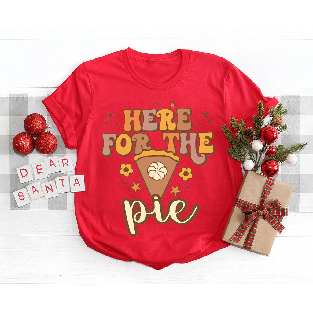 Here For The Pie Shirt, Funny Halloween Cute Hoodie and product image 34