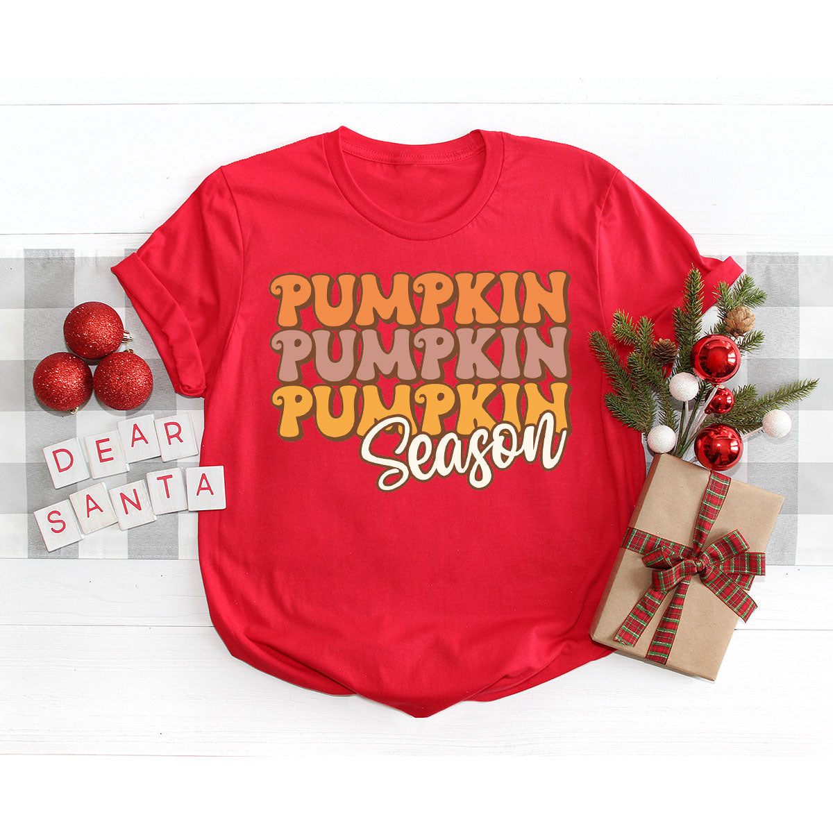 Fall Shirt, Pumpkin Season Thanksgiving 2022 T-Shirt, Cute product image 21