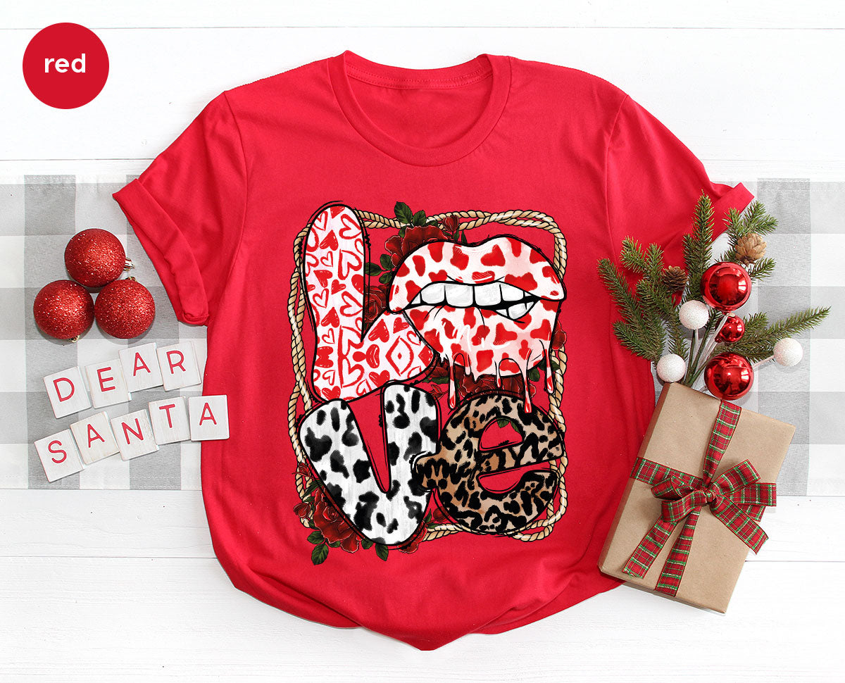 Love Shirt, Lovers Gift, Cool Valentine's Day T-Shirt product image 49