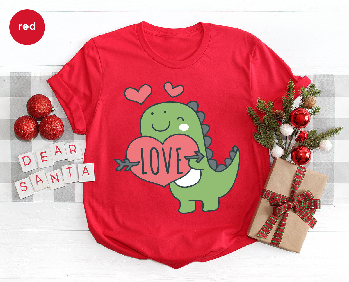 Love Shirt, Lovely Dinosaur Valentine's Day Special For product image 36