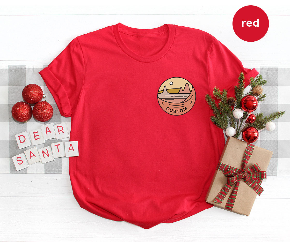 Customizable Pocket Tee for Husband, Galaxy Shirt, Geonosis product image 8
