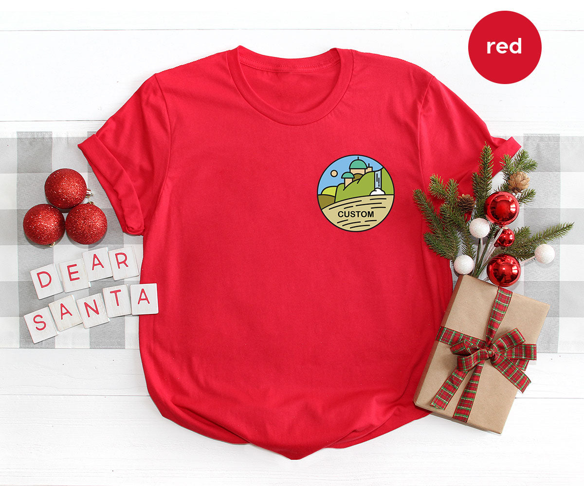 Customizable Planet Shirts, Custom Pocket Galaxy Tees product image 8