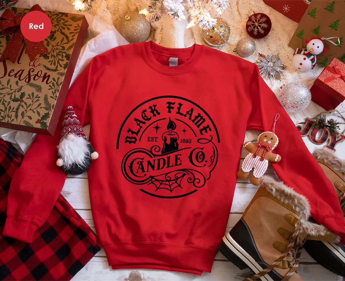 Black Flame Candle Shirt, Halloween Gifts, Hocus Pocus product image 72