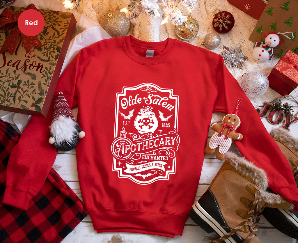 Spooky Season Clothing, Witches Crewneck Sweatshirts product image 24
