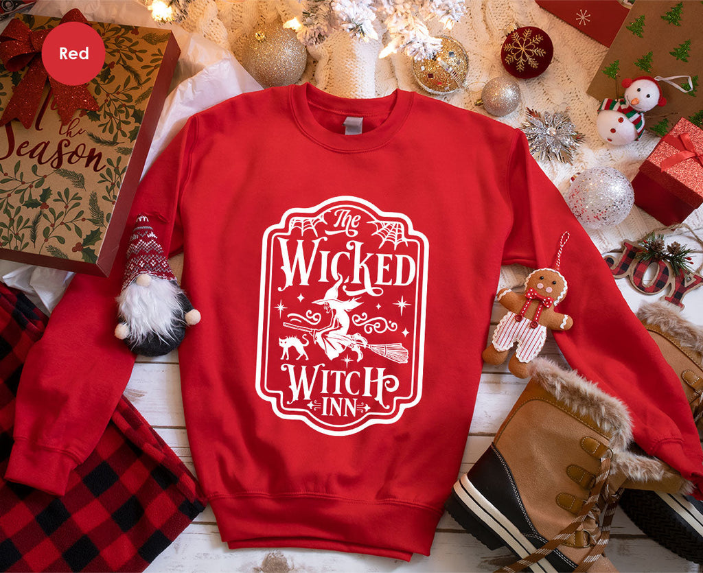 Witch Crewneck Sweatshirt, Halloween Shirts for Women product image 36