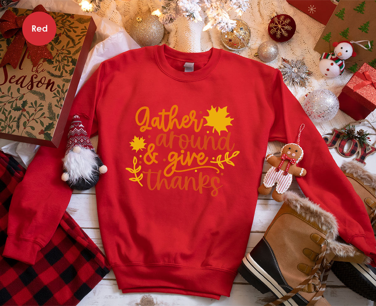 Thanksgiving Sweatshirts, Gifts for Family, Kids Fall product image 59