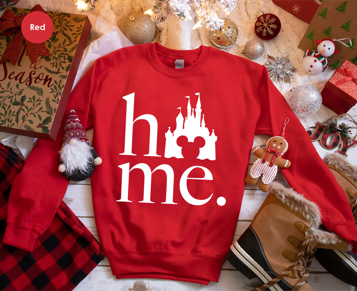 Disney Shirt, Family Home Sweatshirt, World Castle Graphic product image 49