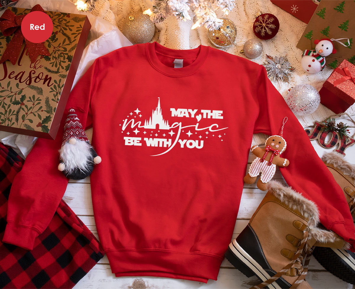 Disney Family Shirt, Gift for Kids, Castle Sweatshirt product image 43