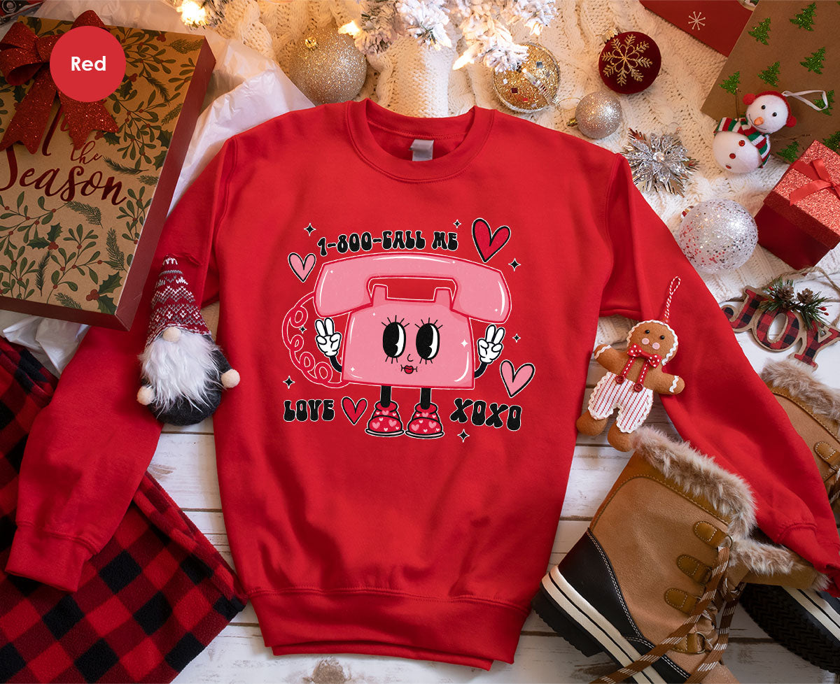 Call Me Lover Shirt, Funny Valentine's Day Cute Love T-Shirt product image 50