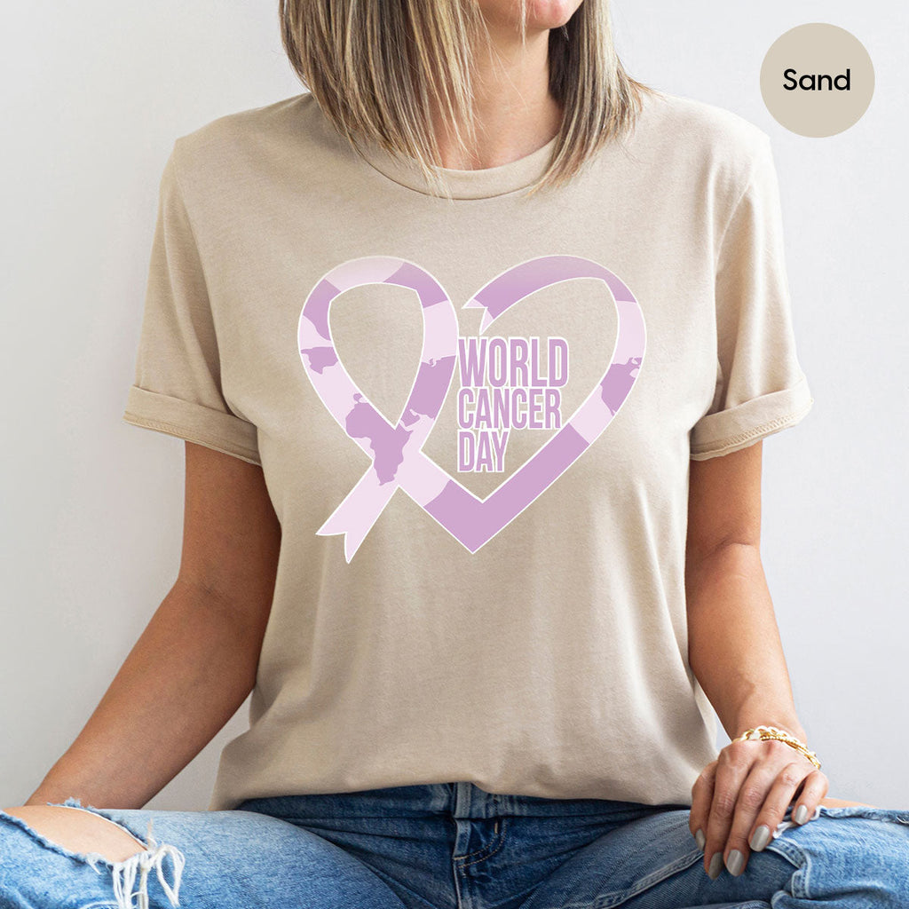 World Cancer Day Gift, T-Shirt, Support Shirt product image 54