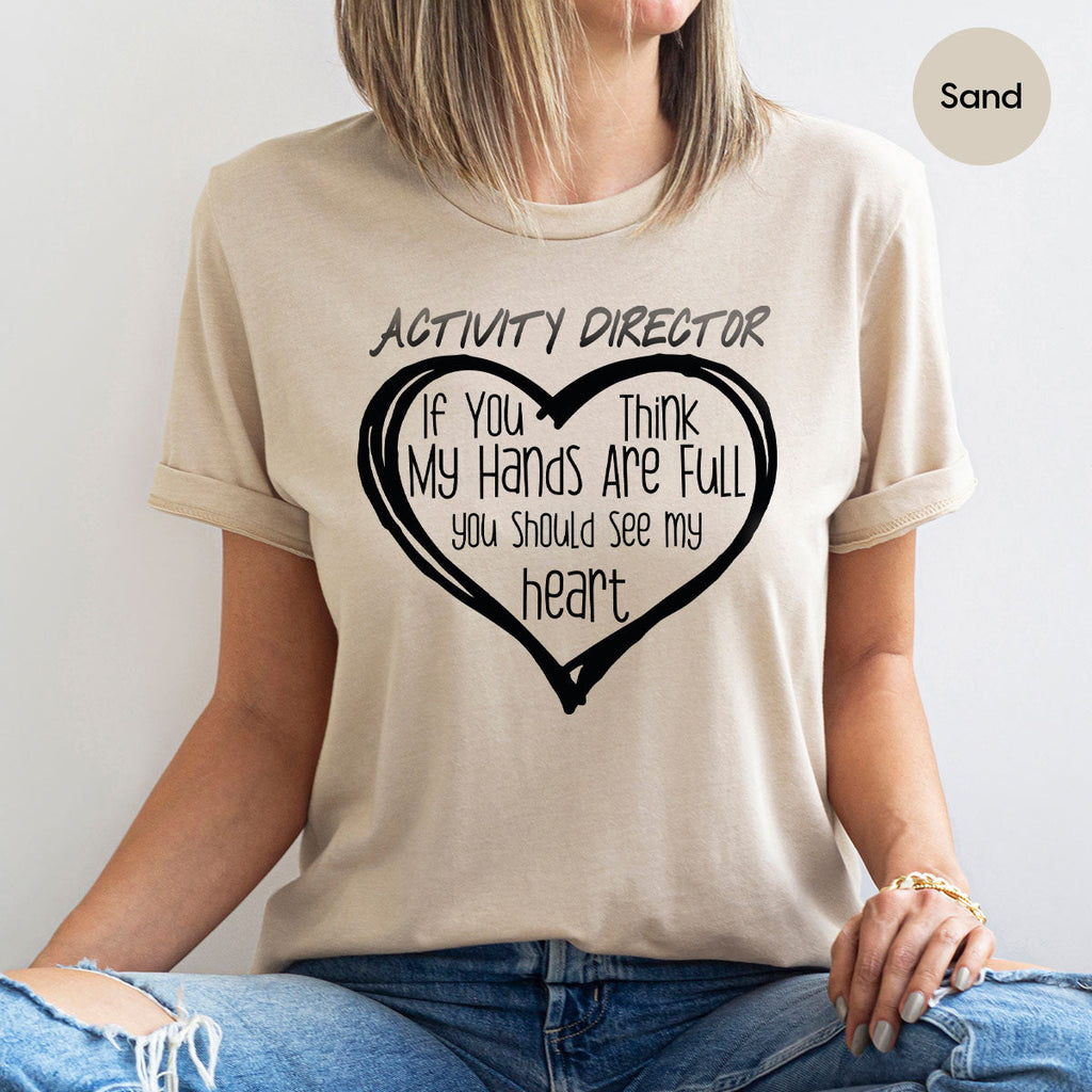 Activity Director Shirt, Love Heart Gift For Couples product image 37