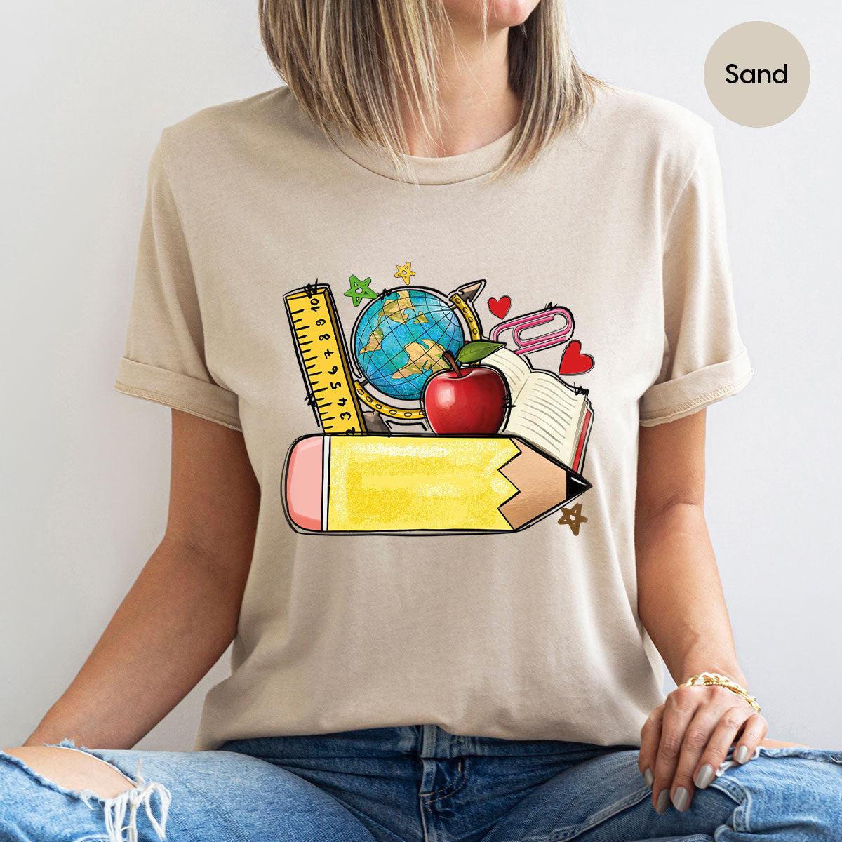 Funny Students Clothing, First Day of School Shirt, New product image 93
