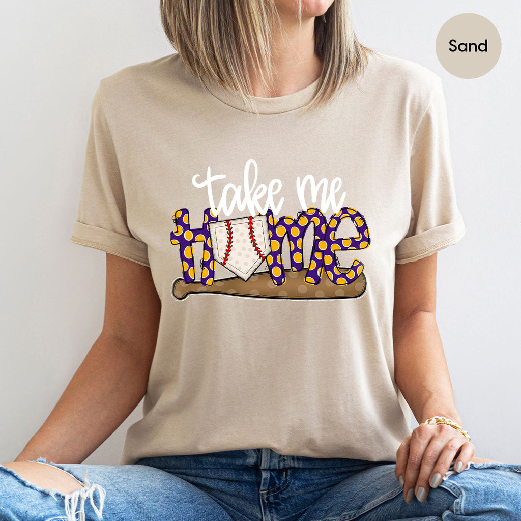 Baseball T-Shirt, Gifts for Her, Mom Outfit, Sister Shirt product image 23