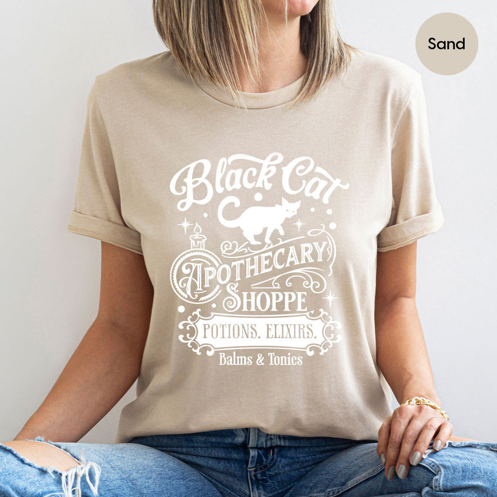 Halloween Party T-Shirt, Spooky Sweatshirt, Gifts, Cat product image 28