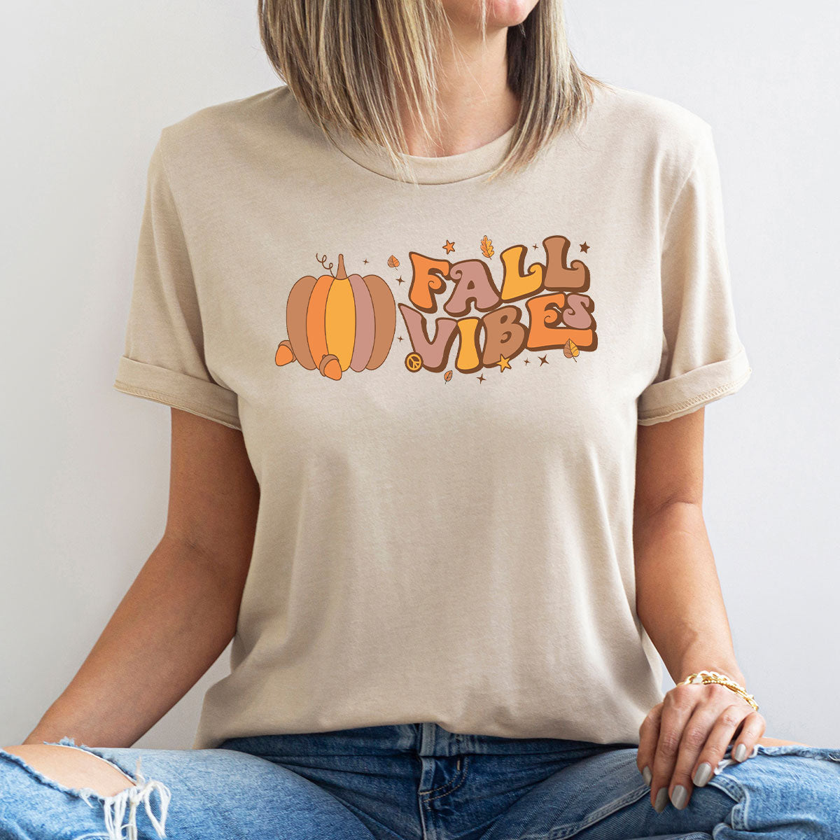 Fall Vibes Shirt, Thanksgiving 2022 T-Shirt, Tee product image 23