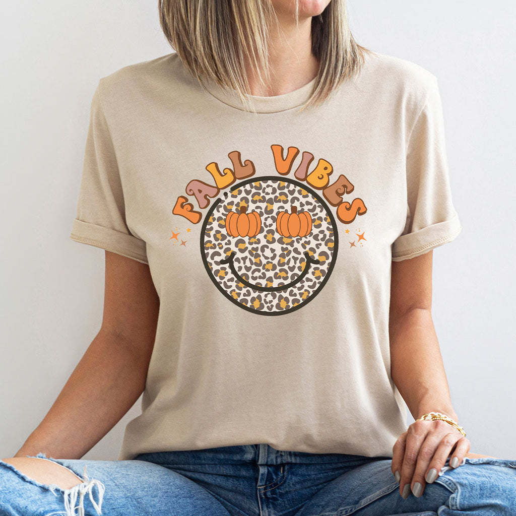 Fall Vibes Smile Shirt, 2022 T-Shirt, Funny Thanksgiving product image 27