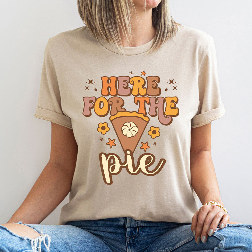 Here For The Pie Shirt, Funny Halloween Cute Hoodie and product image 35