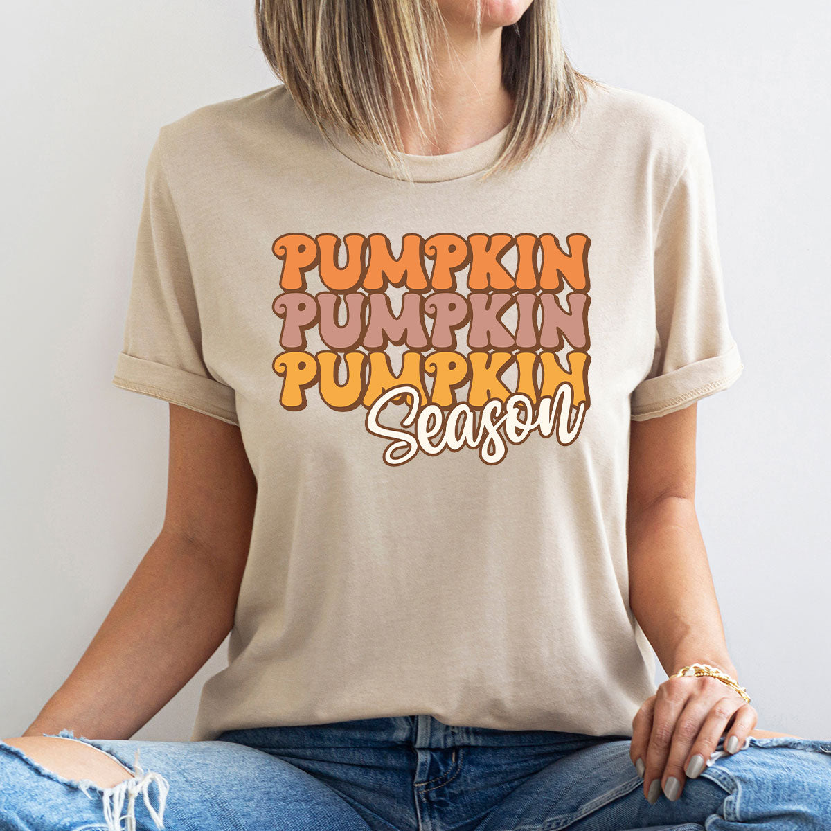 Fall Shirt, Pumpkin Season Thanksgiving 2022 T-Shirt, Cute product image 22