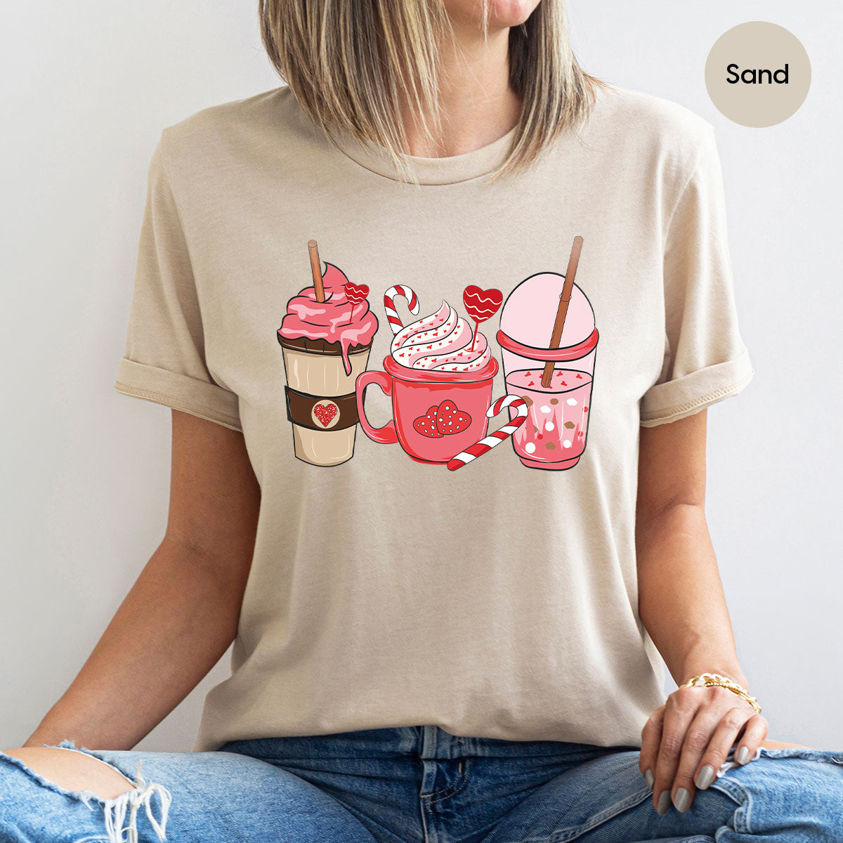 Valentine Drinking Shirt, Valentine's Day Special Gift product image 59