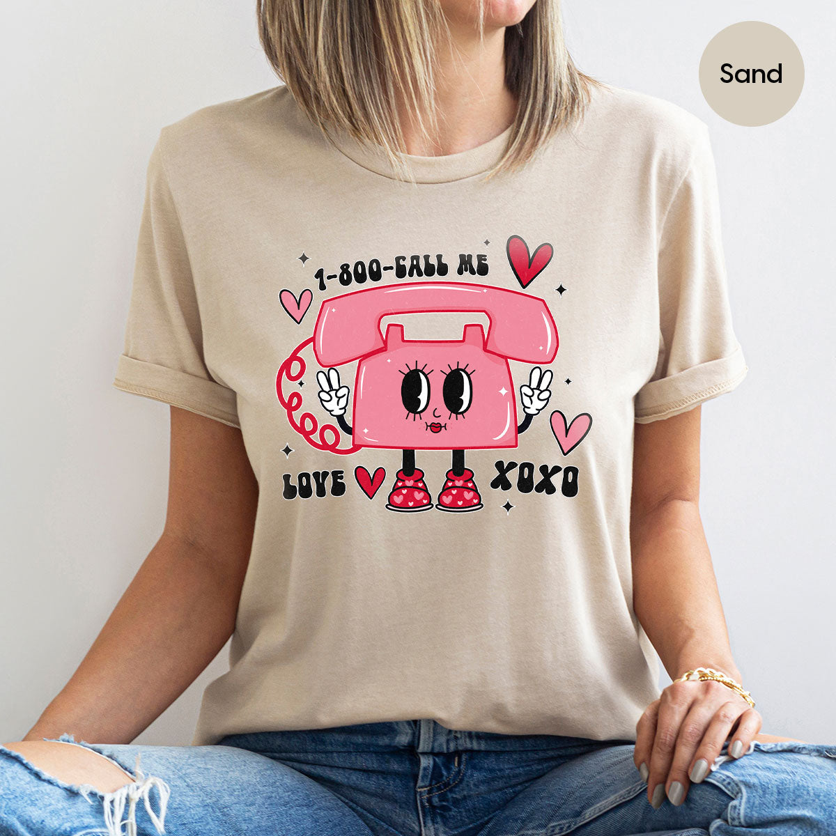 Call Me Lover Shirt, Funny Valentine's Day Cute Love T-Shirt product image 51
