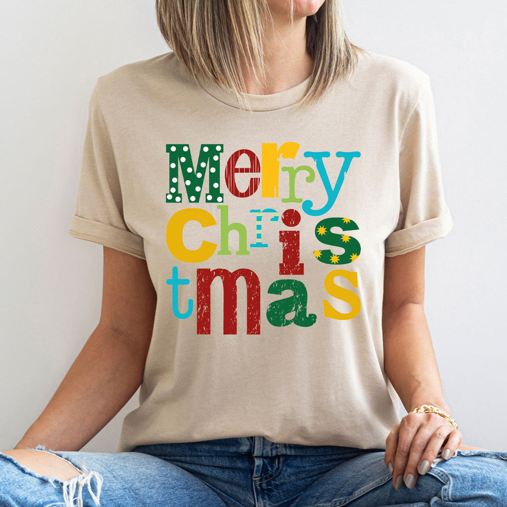 Merry Christmas Shirt, Family 2023 Tee, Xmas T-Shirt product image 25