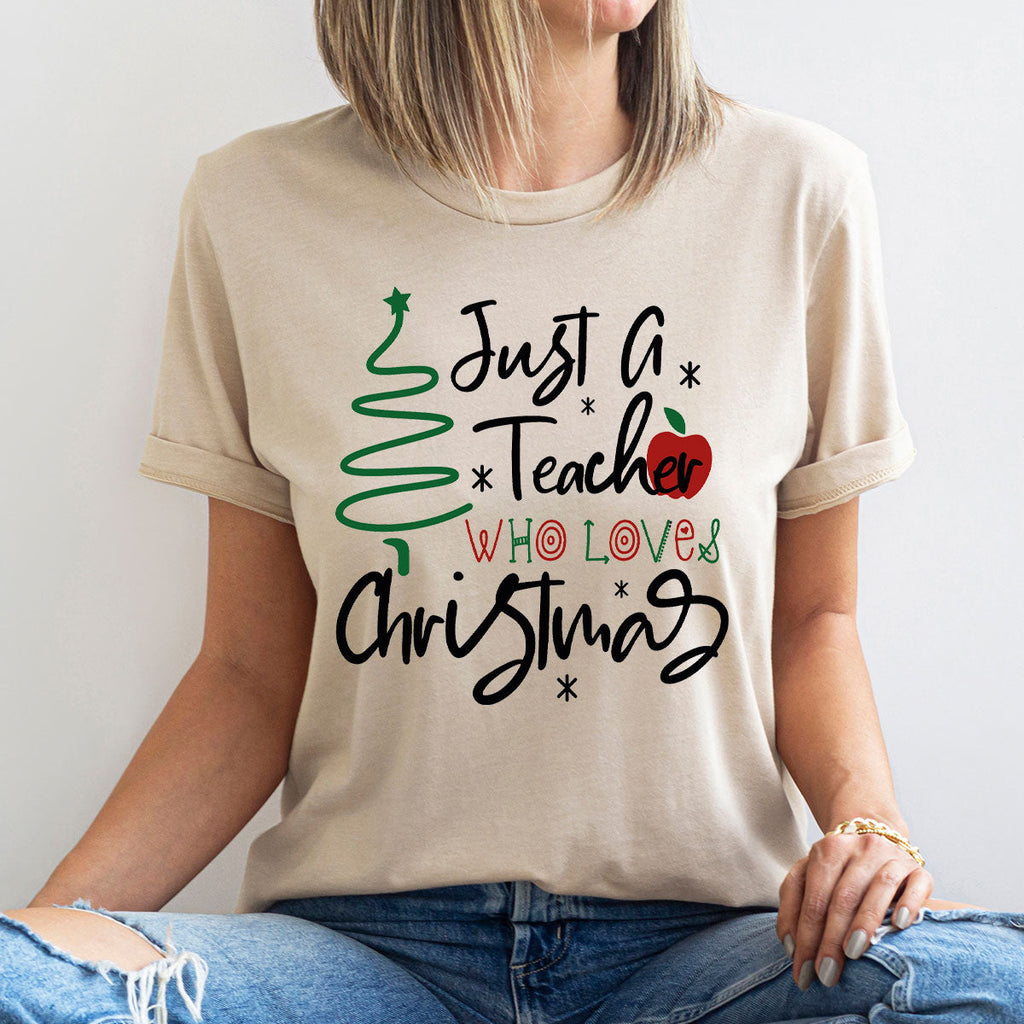 2023 Christmas Love Shirt, Just A Teach Who Loves Tee, Xmas product image 35