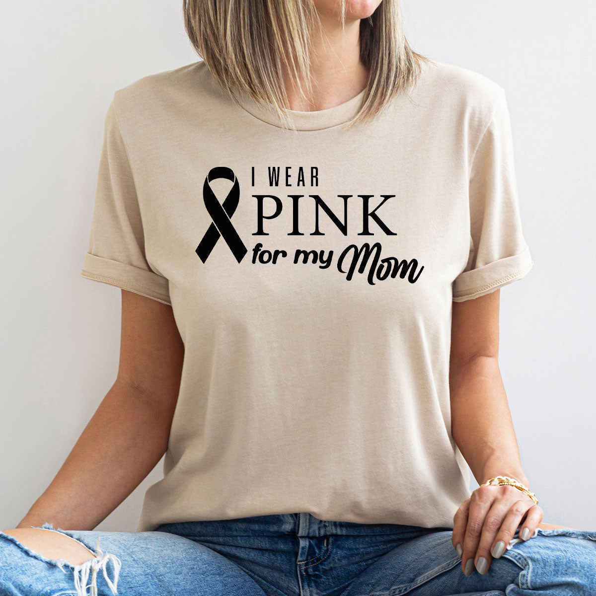 Long Sleeve Breast Cancer Survivor Shirt, Awereness Wear product image 25