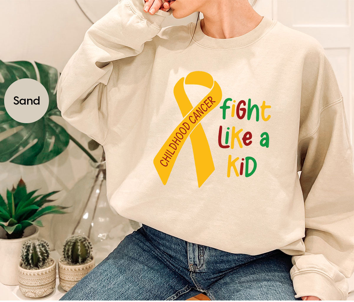 Fighting Like A Kid Shirt, Cancer Fight Childhood Canver product image 36
