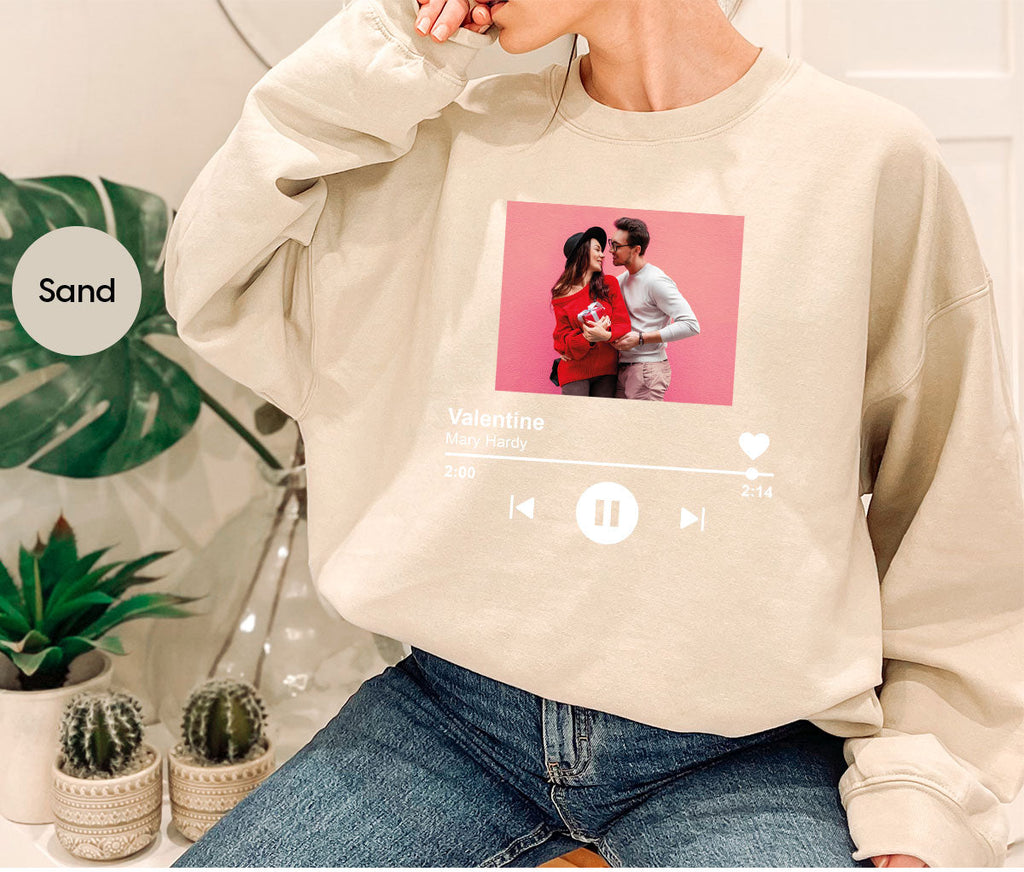 Custom Photo Valentine's Day Shirt, Personalized Gift product image 4