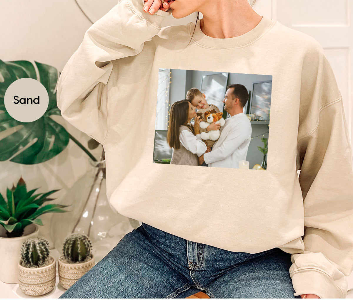 Custom Family T-Shirt, Customizable Photo Shirt, Baby Tee, product image 42