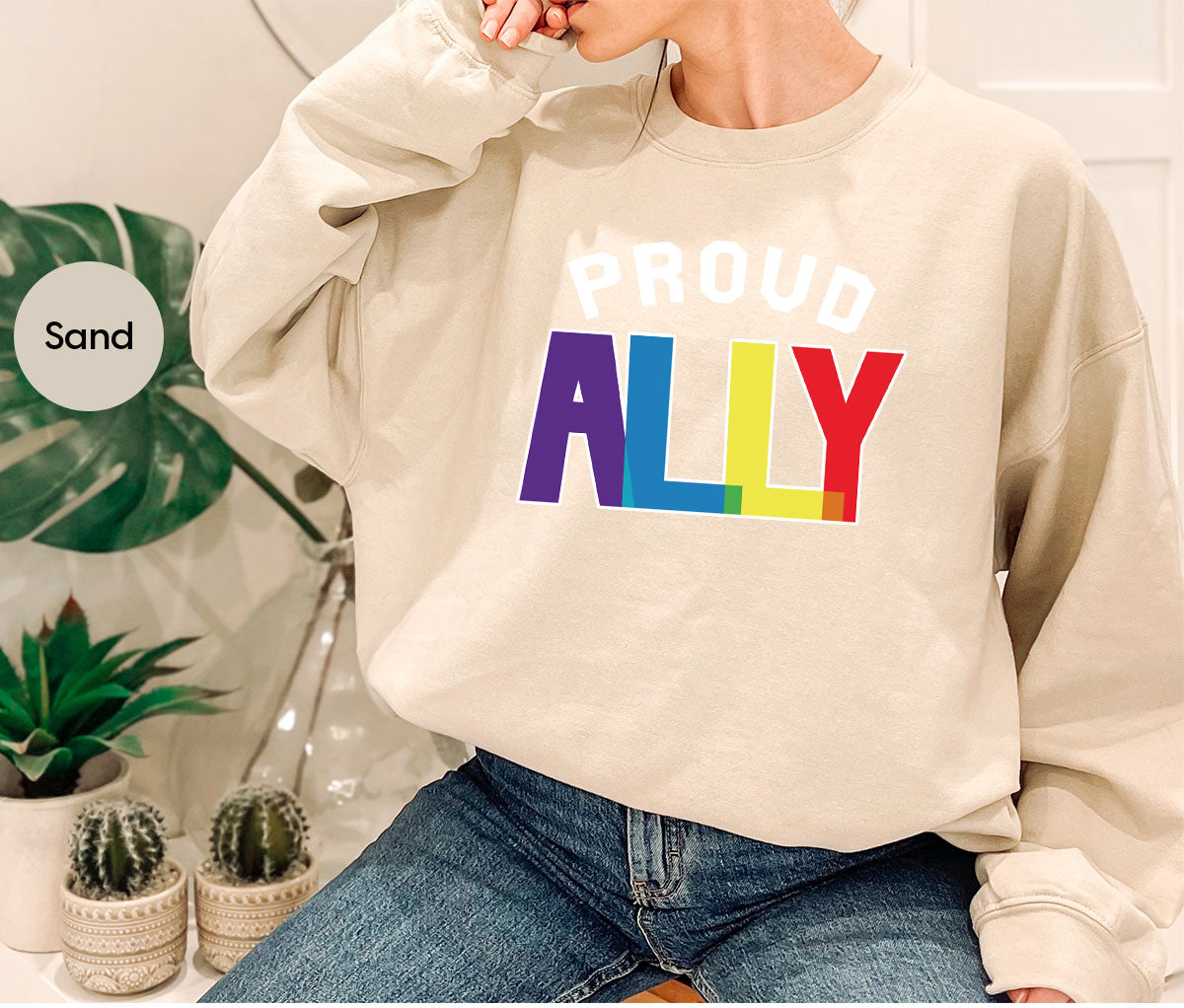 Proud Ally Shirt, LGBT T-Shirt, Tee product image 51
