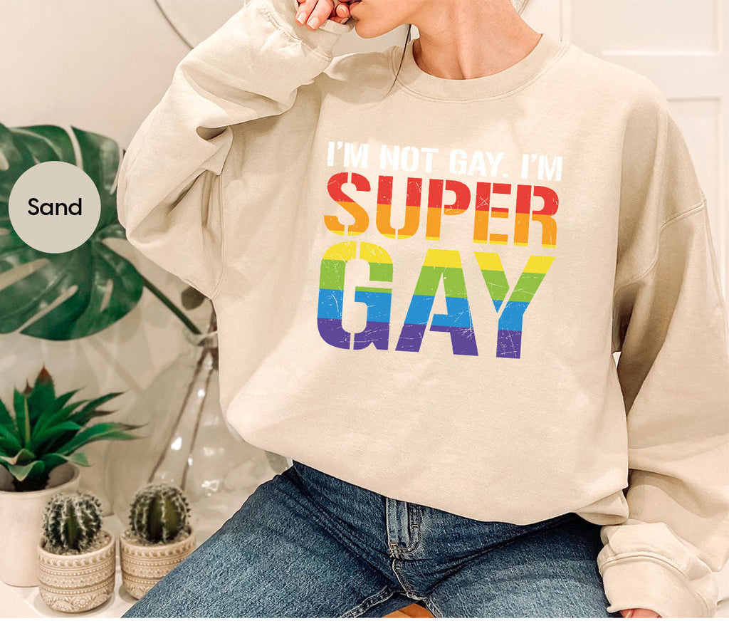 Super Gay Shirt, LGBT Power T-Shirt, Tee product image 45