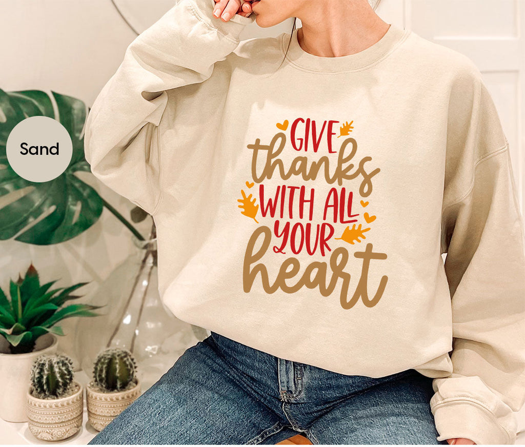 Cute Fall Clothing, Thanksgiving T-Shirt, Gift for Her product image 12