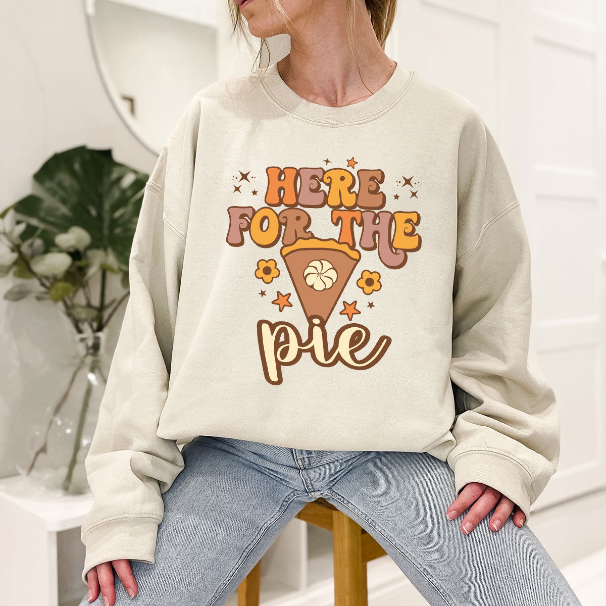 Here For The Pie Shirt, Funny Halloween Cute Hoodie and product image 36