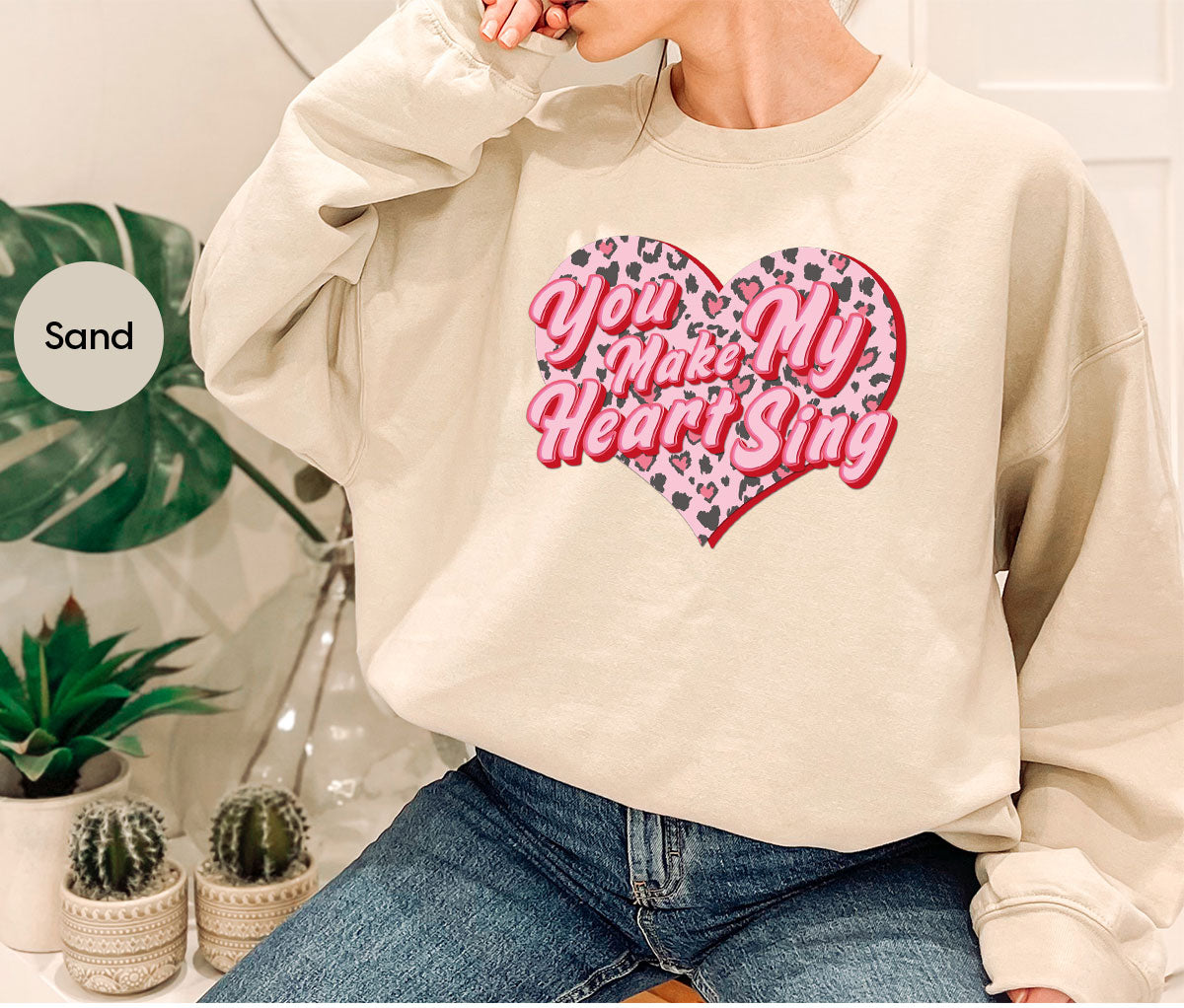 You Make My Heart Sing Shirt, Valentine's Day Romantic Gift product image 52