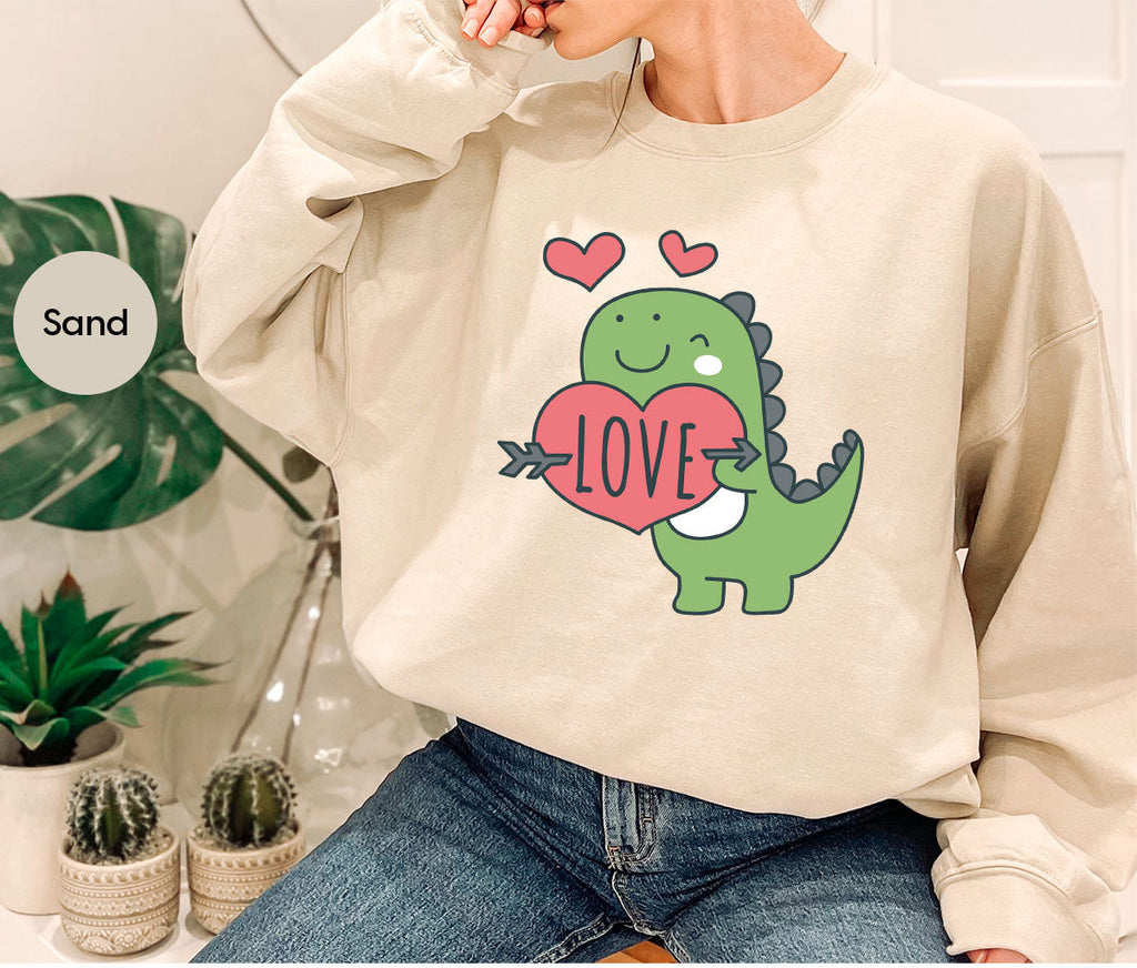 Love Shirt, Lovely Dinosaur Valentine's Day Special For product image 38