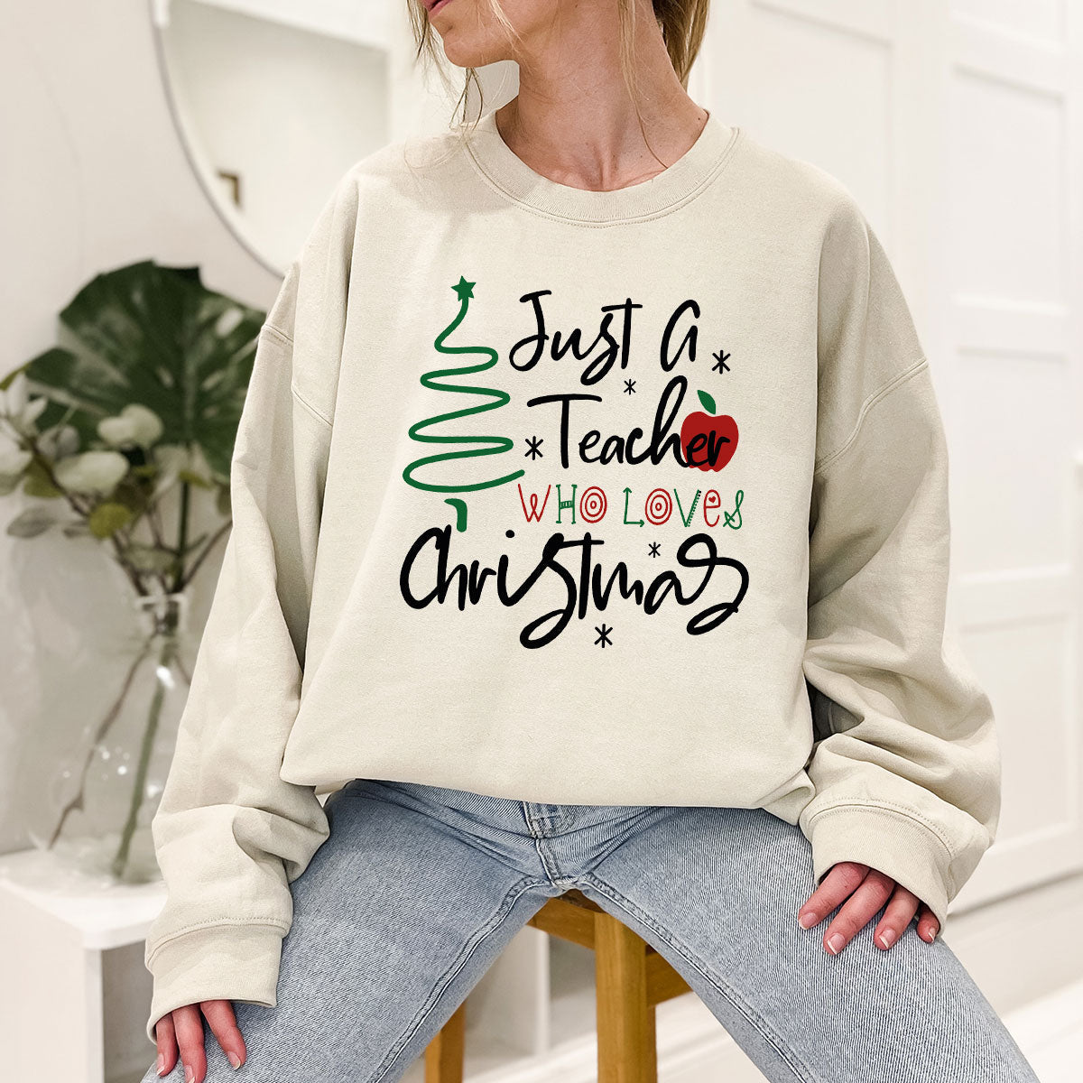 2023 Christmas Love Shirt, Just A Teach Who Loves Tee, Xmas product image 36