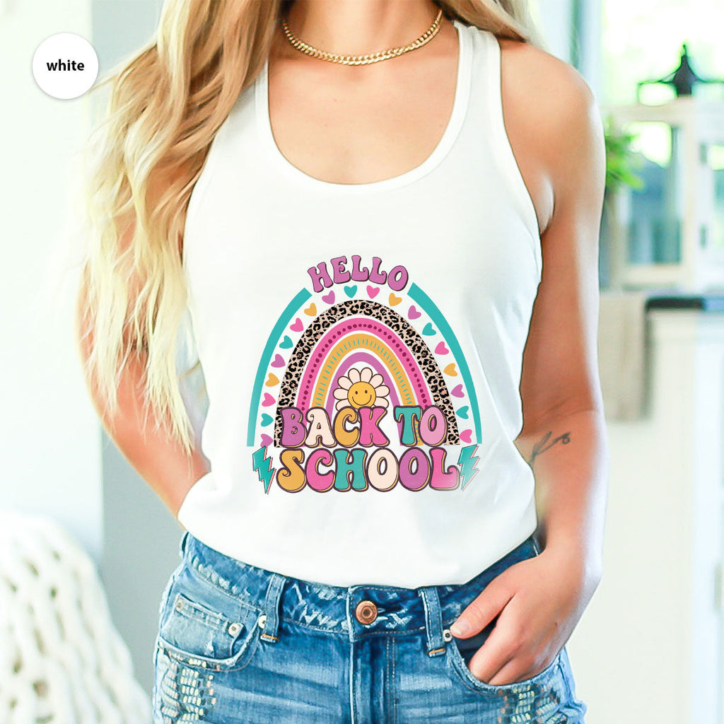 Inspirational Teacher Shirt, First Day Of School Clothing product image 5