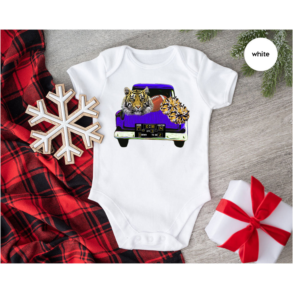 Football Truck Shirt, Tiger Graphic Tees, Mom TShirt, Gifts product image 73
