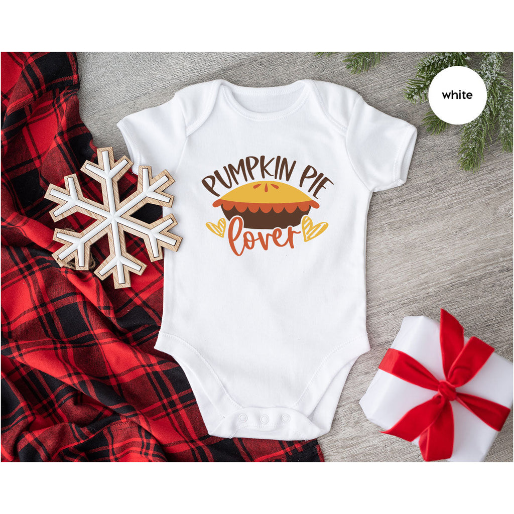 Kids Thanksgiving Shirts, Pumpkin Pie Graphic Tees, Gift product image 67