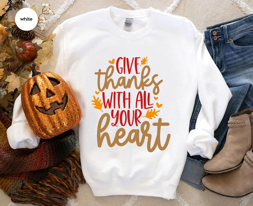 Cute Fall Clothing, Thanksgiving T-Shirt, Gift for Her product image 18