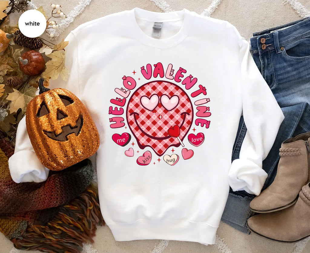 Hello Valentine Shirt, Valentine's Day Love Gift for My product image 39