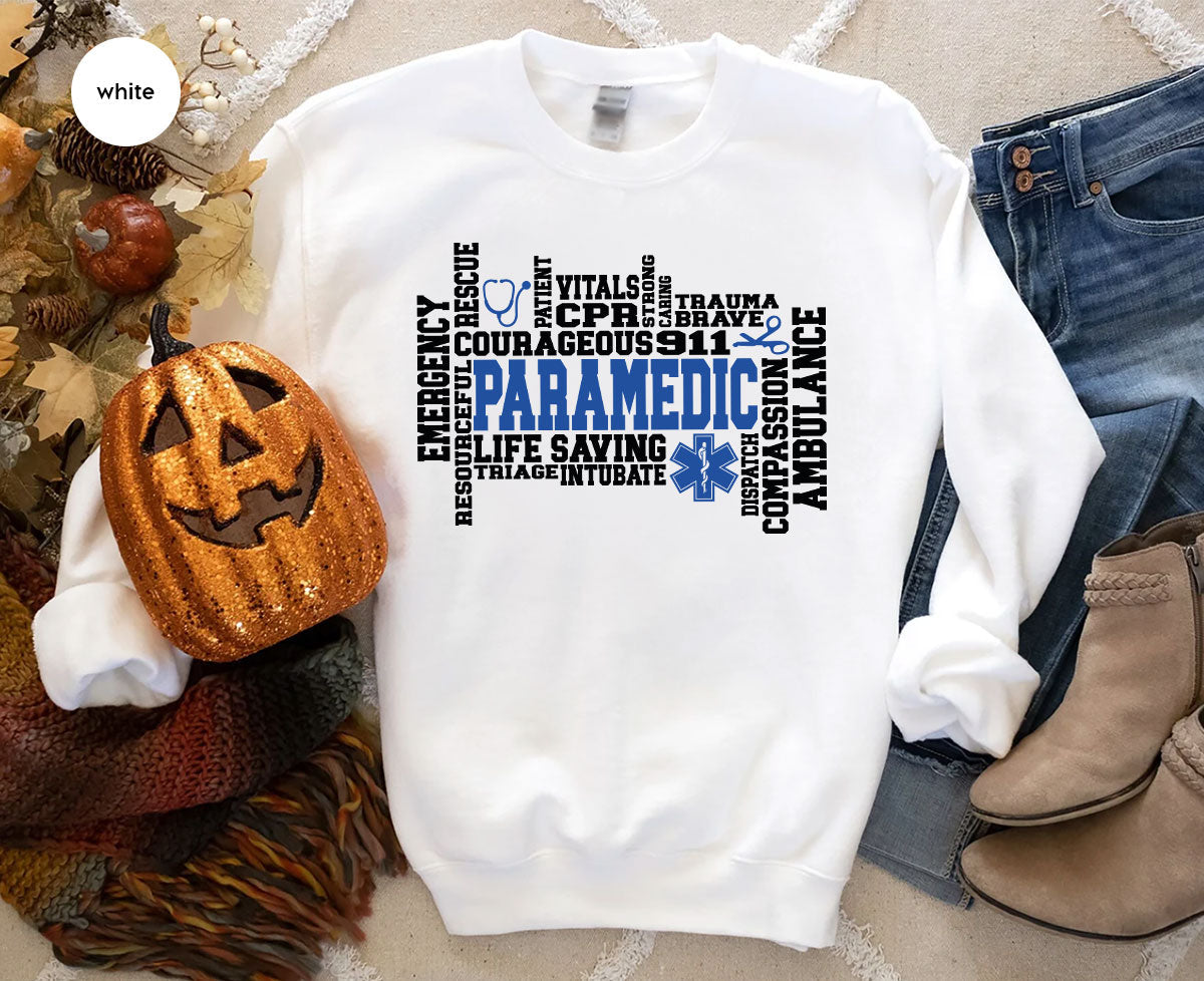 Paramedic T-Shirt, Ambulance Shirt, Life Saver Gift For product image 50