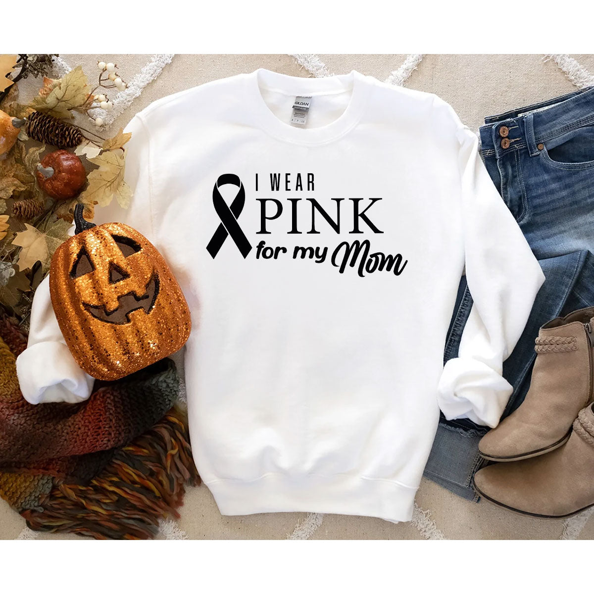 Long Sleeve Breast Cancer Survivor Shirt, Awereness Wear product image 28