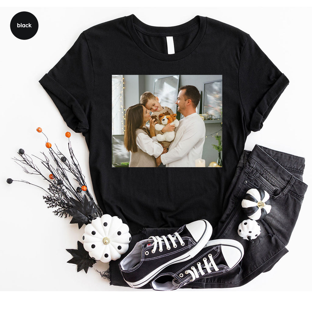 Custom Family T-Shirt, Customizable Photo Shirt, Baby Tee, product image 16