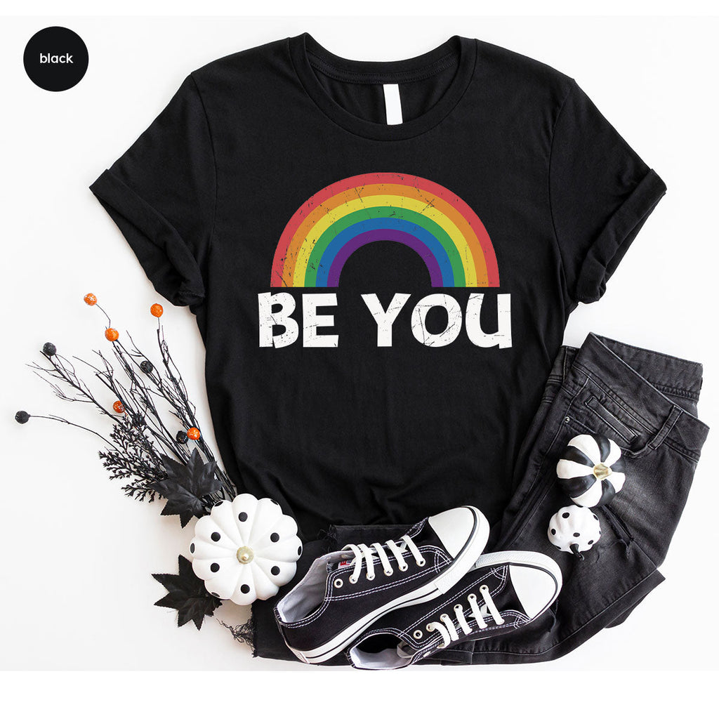 Rainbow T-Shirt, Be You Shirt, LGBT Pride product image 19