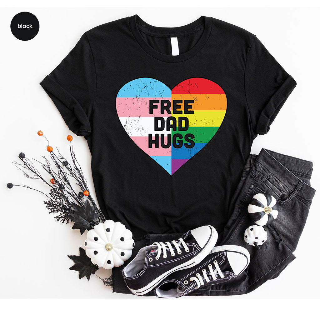 Free Dad Hugs Shirt, LGBT Pride T-Shirt product image 25